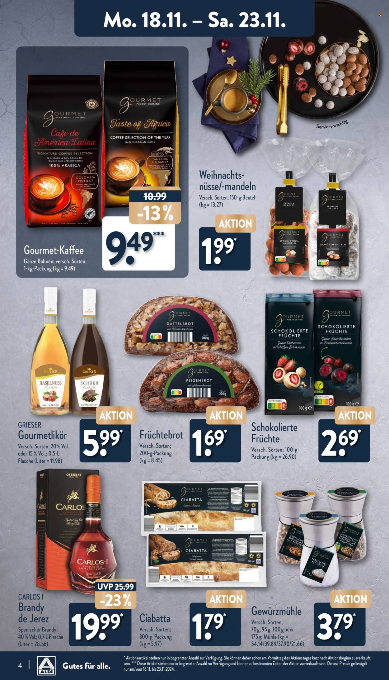 ALDI Nord Prospekte  - 18.11.2024 - 23.11.2024. Seite 4