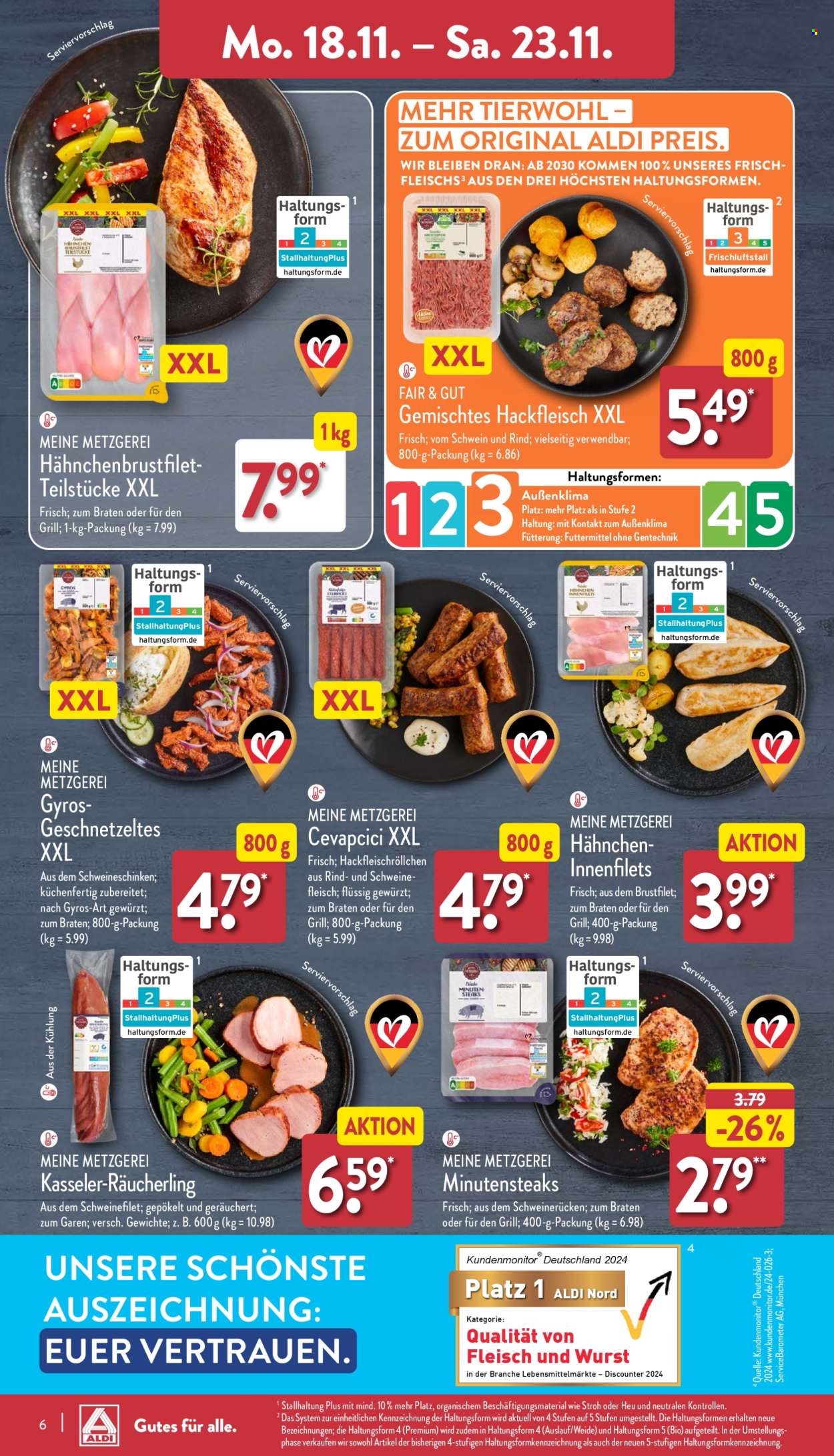 ALDI Nord Prospekte  - 18.11.2024 - 23.11.2024. Seite 6