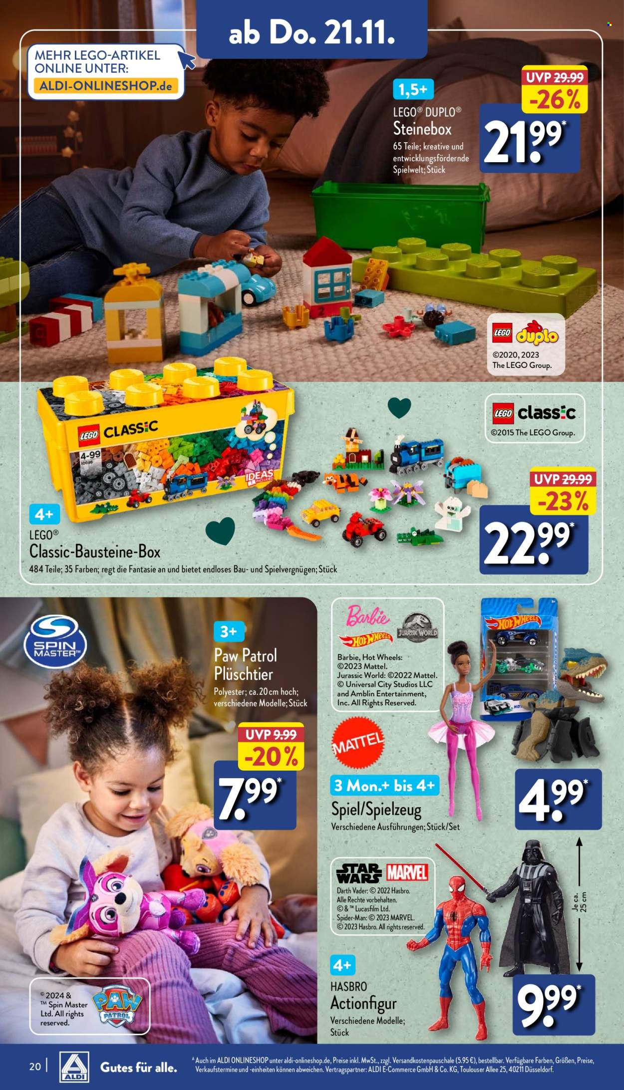 ALDI Nord Prospekte  - 18.11.2024 - 23.11.2024. Seite 20