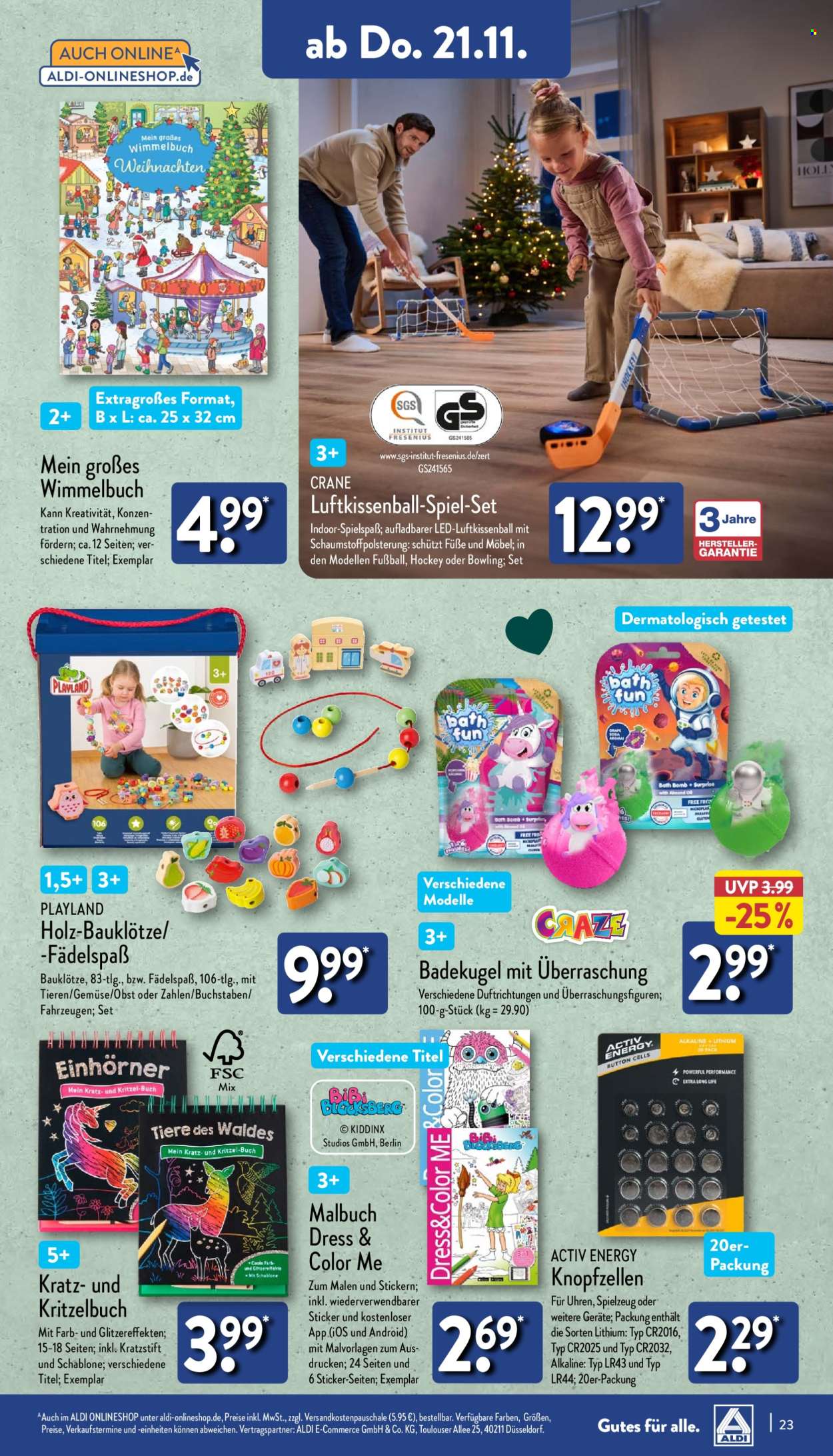 ALDI Nord Prospekte  - 18.11.2024 - 23.11.2024. Seite 23