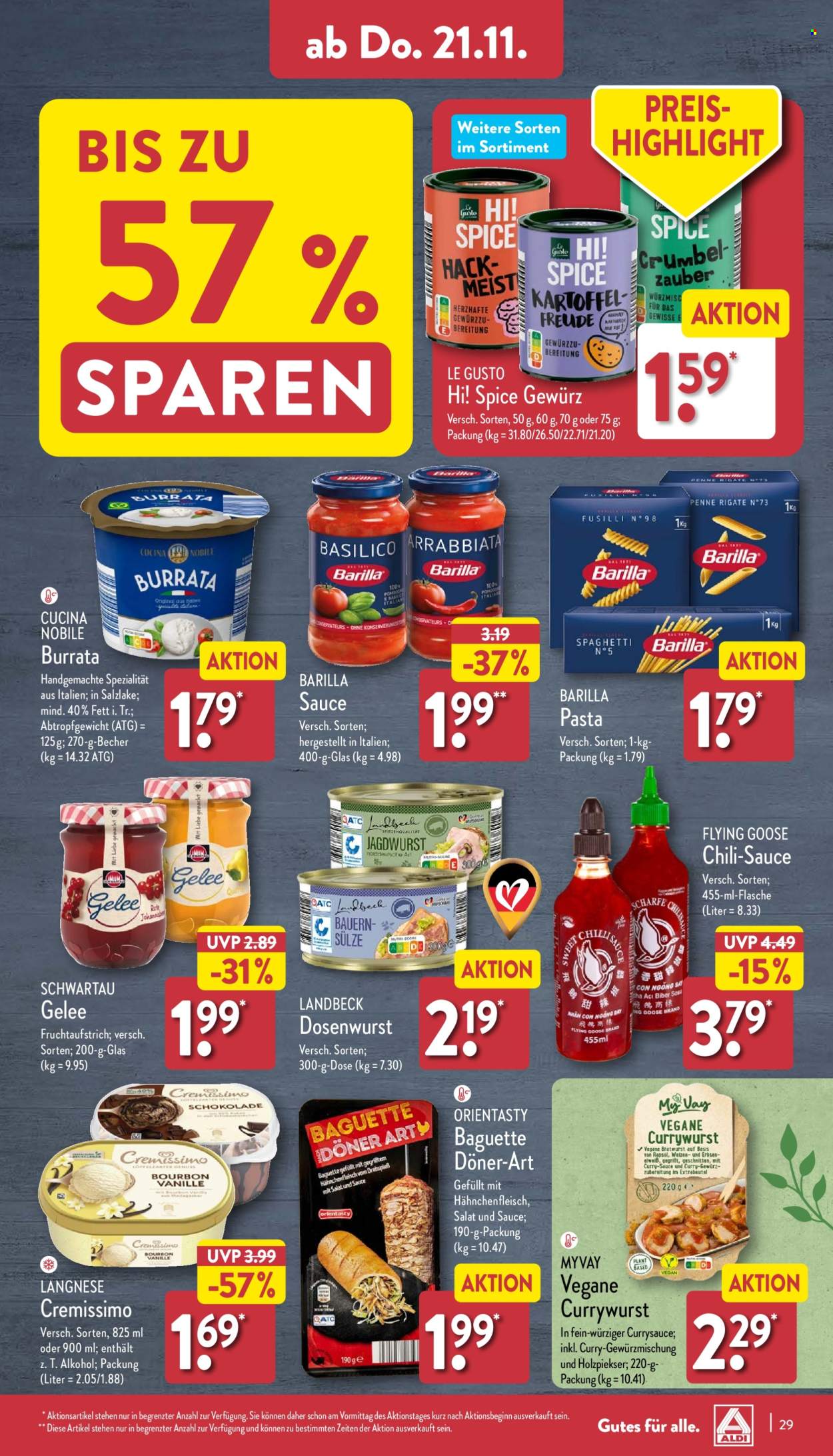 ALDI Nord Prospekte  - 18.11.2024 - 23.11.2024. Seite 29