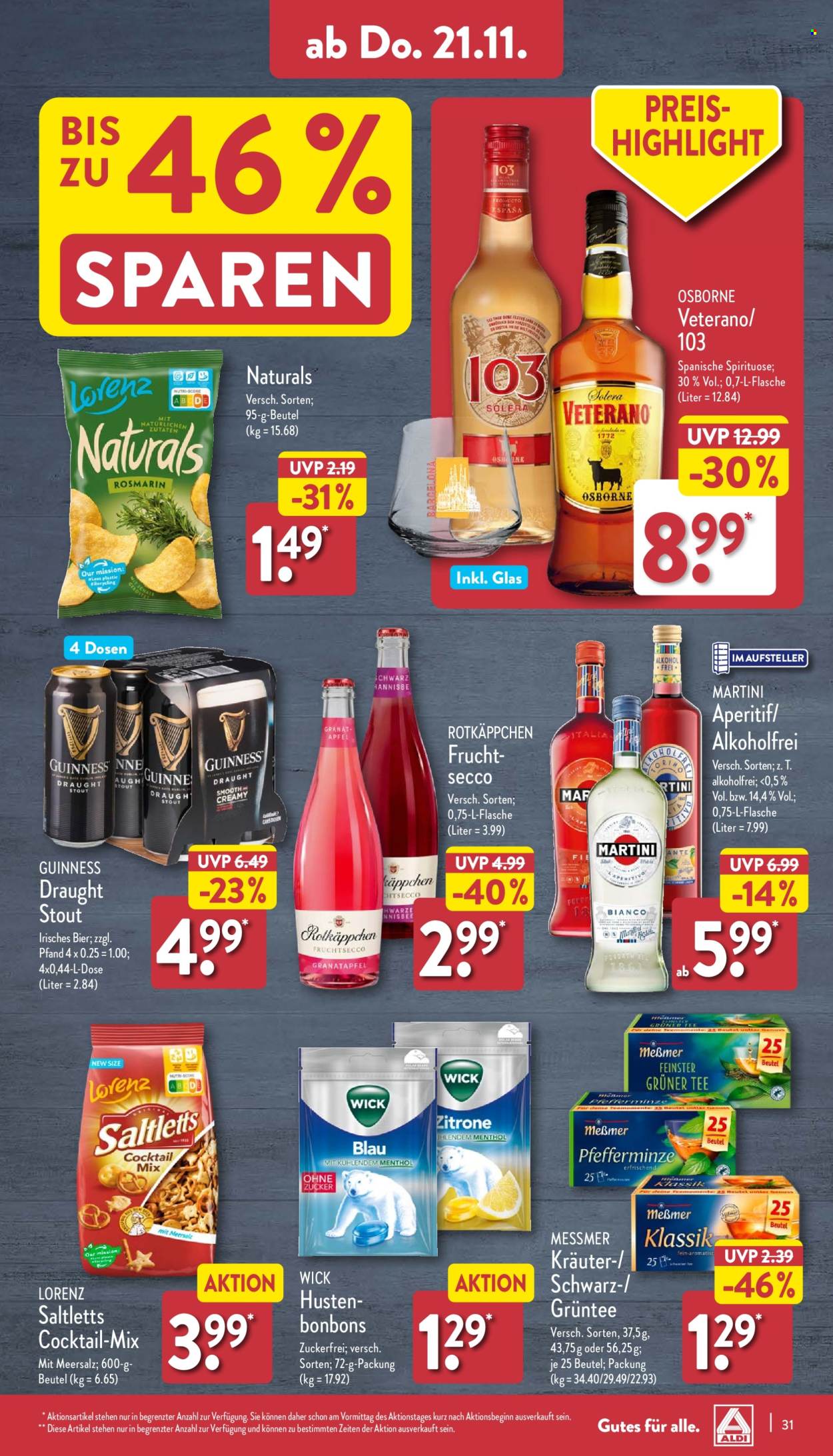 ALDI Nord Prospekte  - 18.11.2024 - 23.11.2024. Seite 31