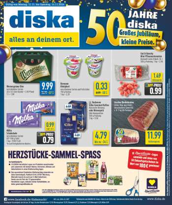 Prospekte Diska - 11.11.2024 - 16.11.2024.