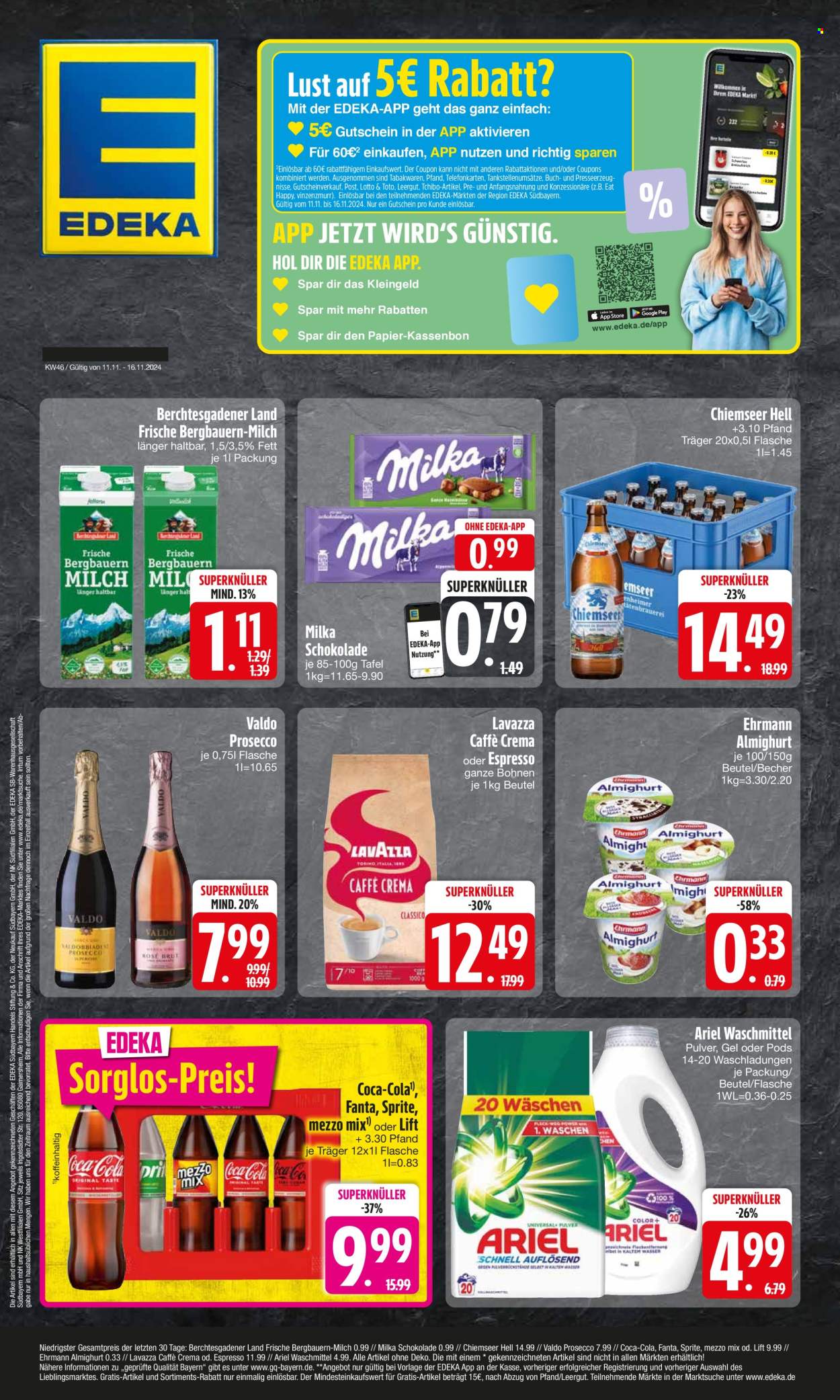 Edeka Prospekte  - 11.11.2024 - 16.11.2024. Seite 1