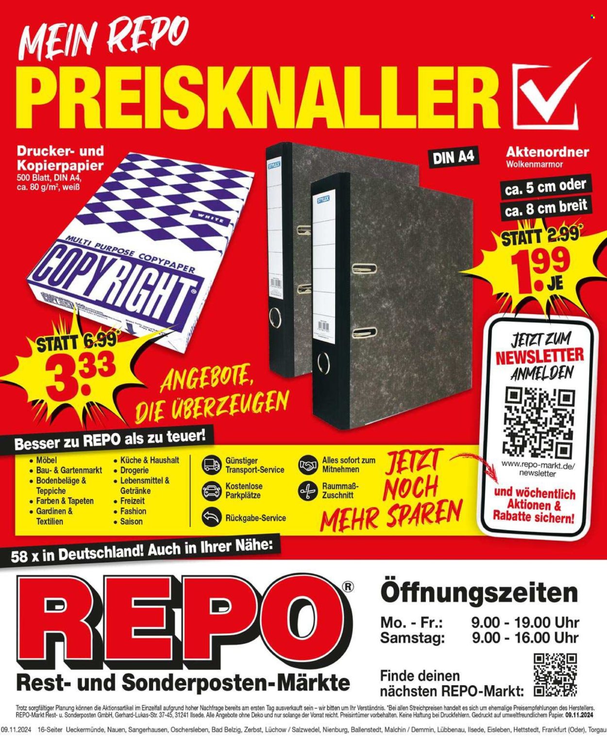 Repo Prospekte  - 11.11.2024 - 16.11.2024. Seite 16
