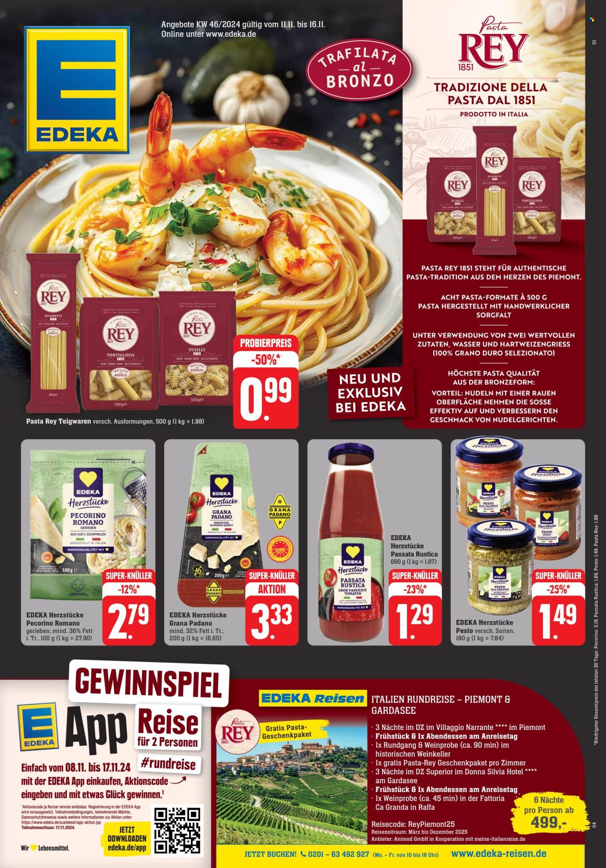 Edeka Prospekte  - 11.11.2024 - 16.11.2024. Seite 1