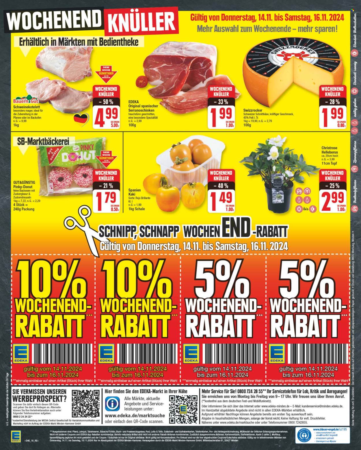 Edeka Prospekte  - 11.11.2024 - 16.11.2024. Seite 16