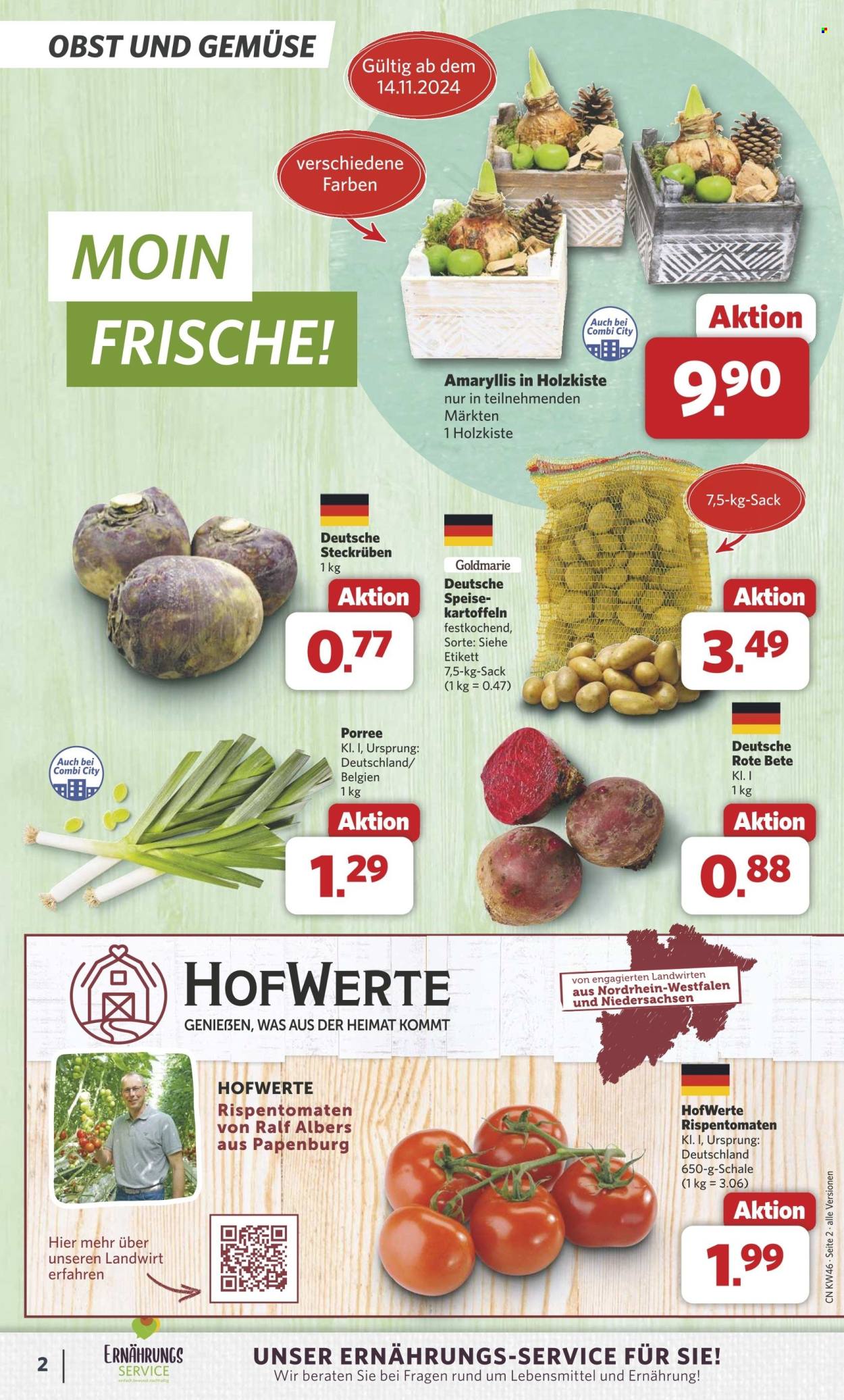 Combi Prospekte  - 11.11.2024 - 16.11.2024. Seite 2
