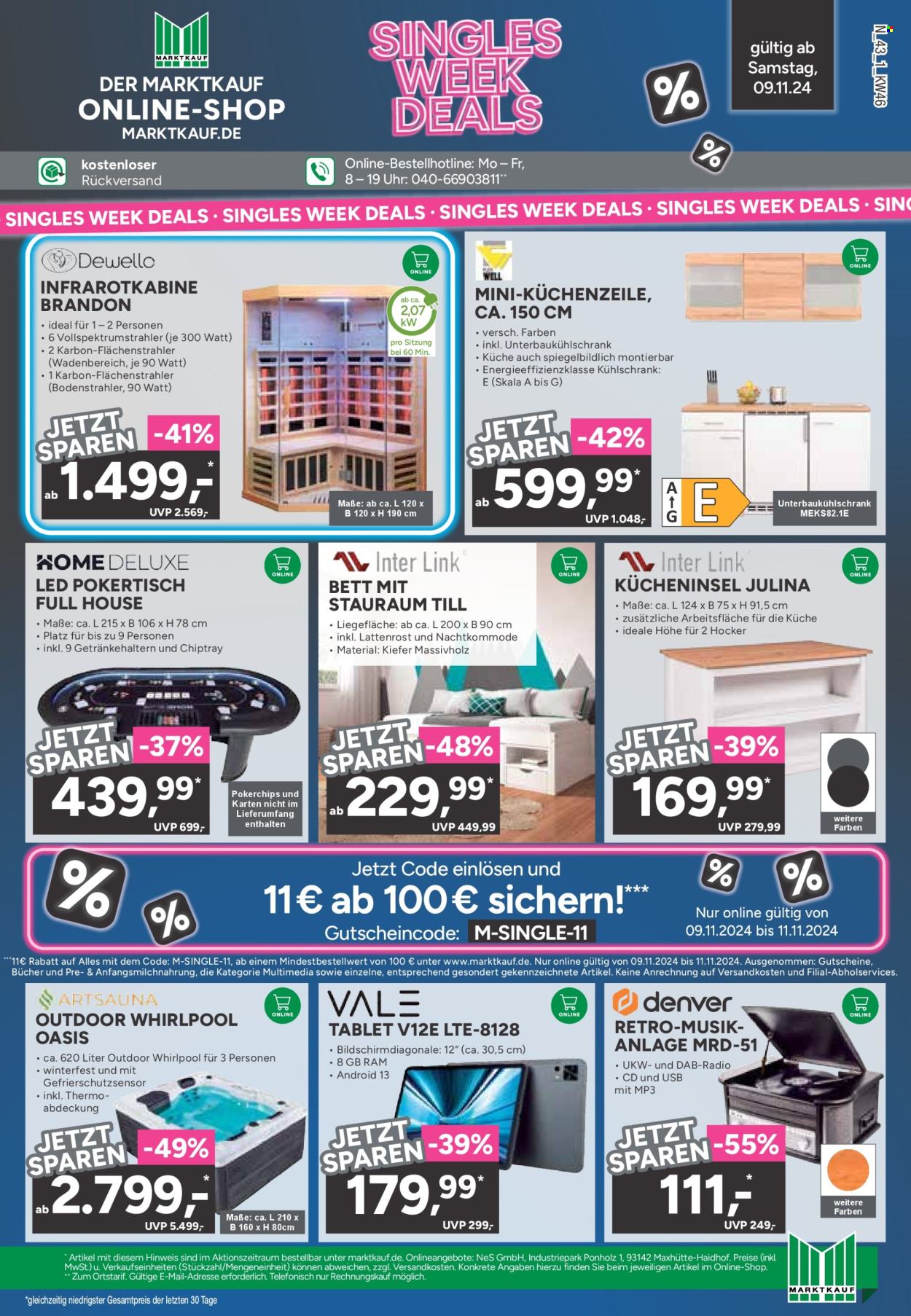 Marktkauf Prospekte  - 11.11.2024 - 16.11.2024. Seite 43