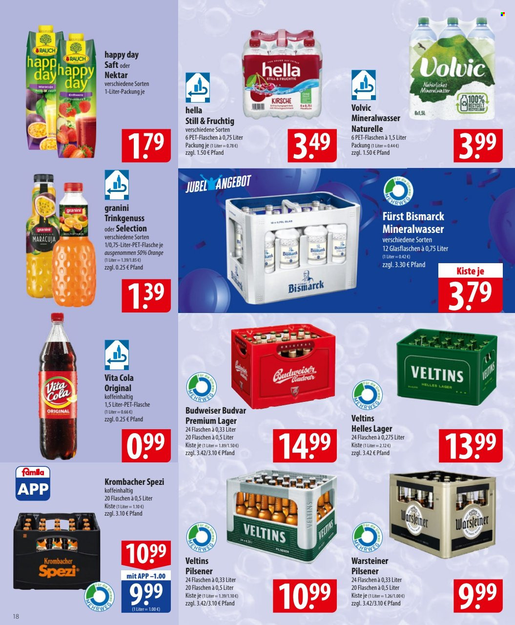 famila Prospekte  - 11.11.2024 - 16.11.2024. Seite 18
