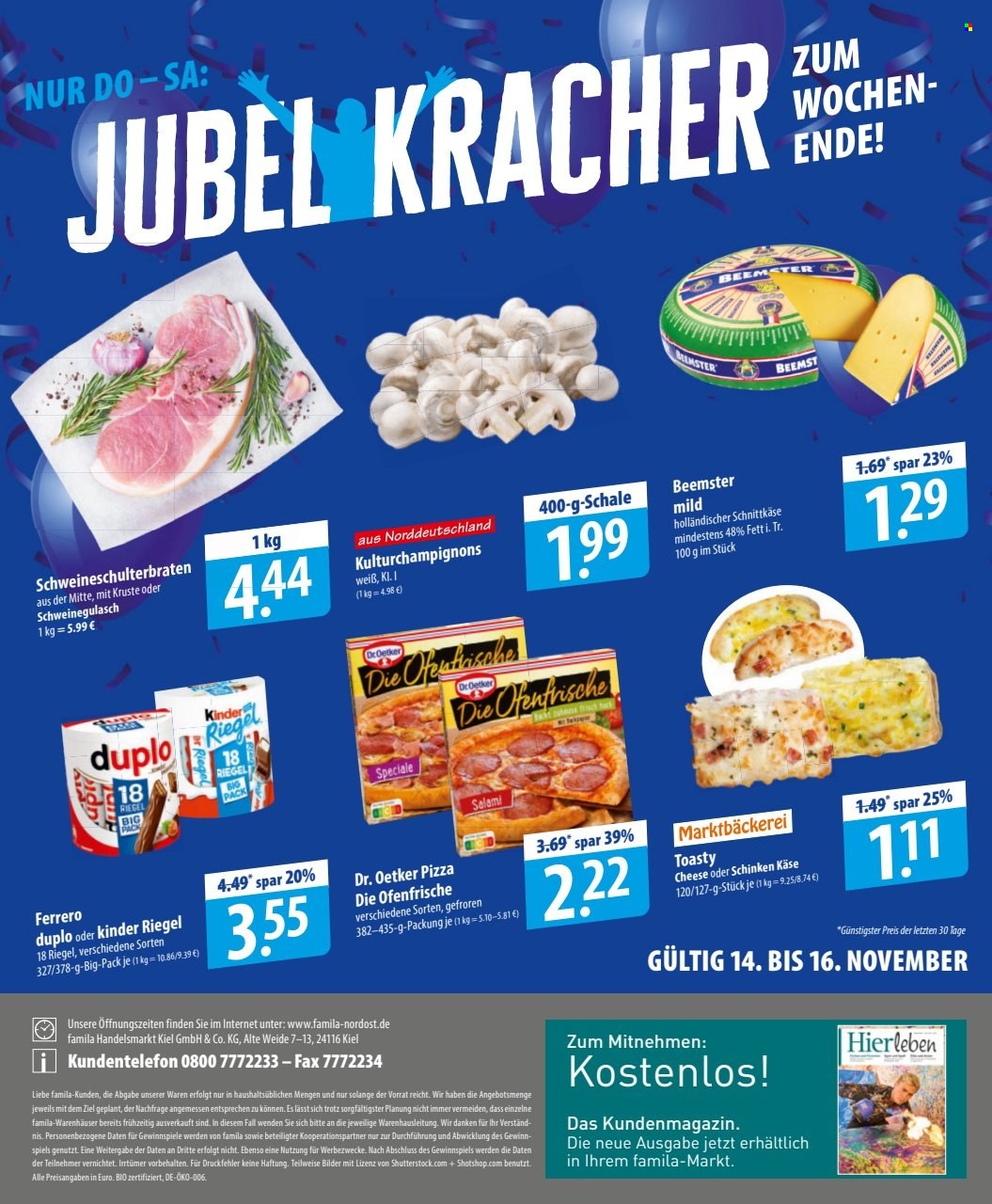 famila Prospekte  - 11.11.2024 - 16.11.2024. Seite 28