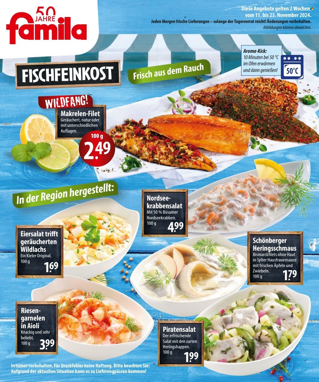 famila Prospekte  - 11.11.2024 - 23.11.2024. Seite 2