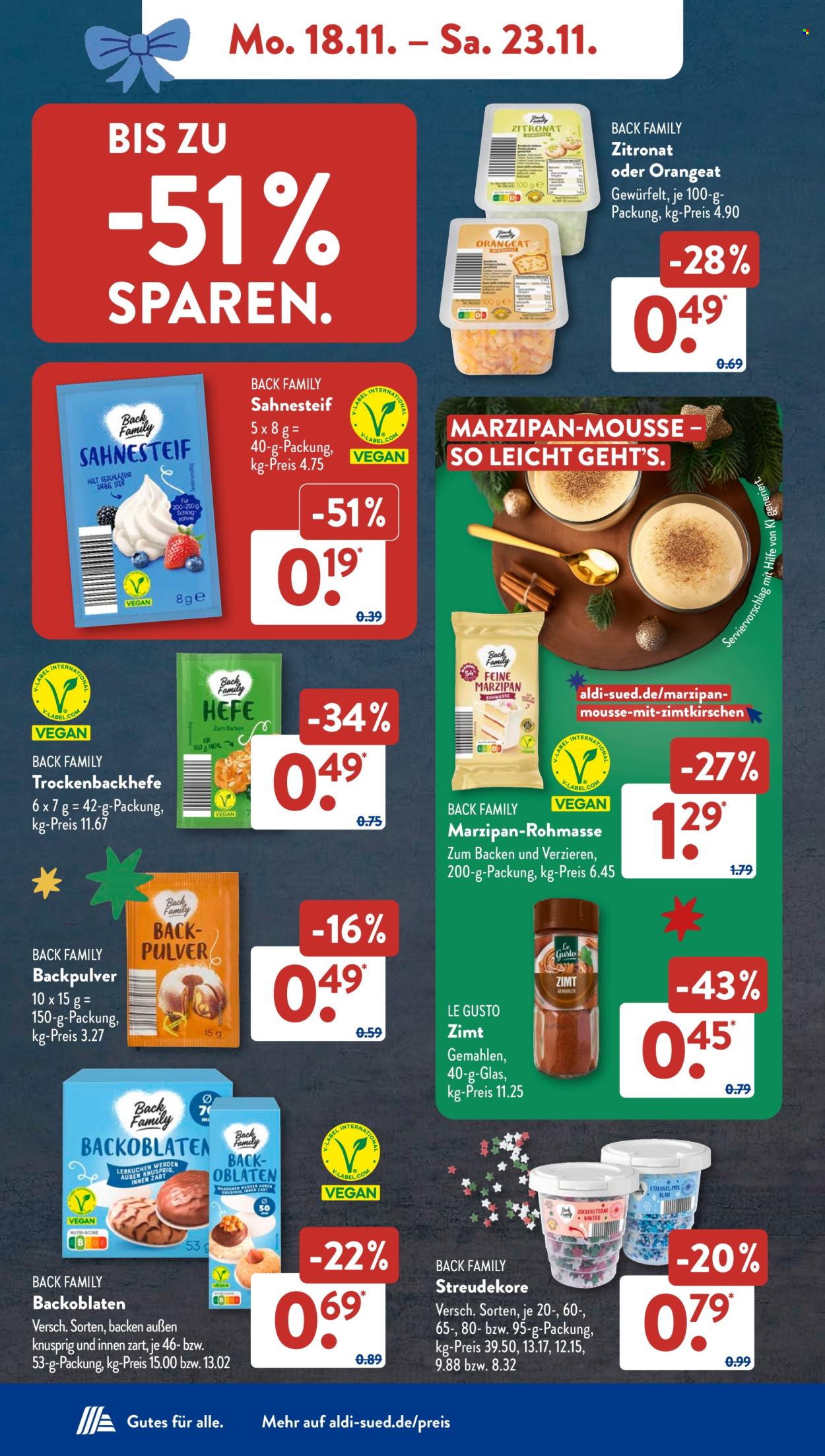 ALDI SÜD Prospekte  - 18.11.2024 - 23.11.2024. Seite 8