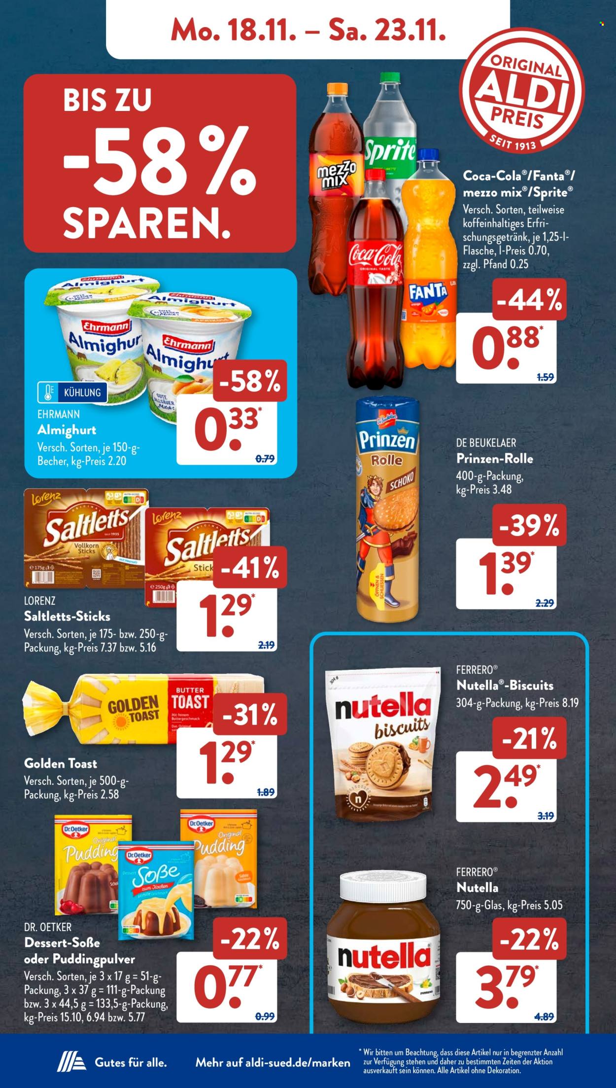 ALDI SÜD Prospekte  - 18.11.2024 - 23.11.2024. Seite 10