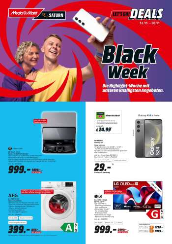 Prospekte MediaMarkt - 12.11.2024 - 30.11.2024.