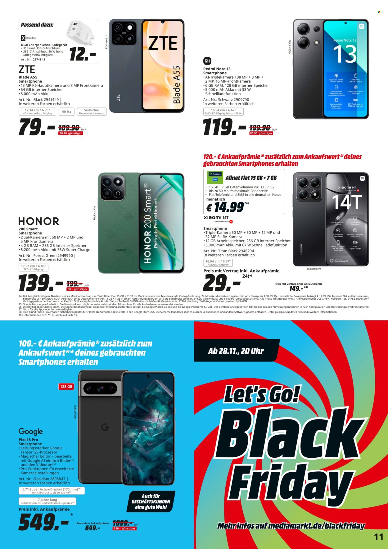 MediaMarkt Prospekte  - 12.11.2024 - 30.11.2024. Seite 11