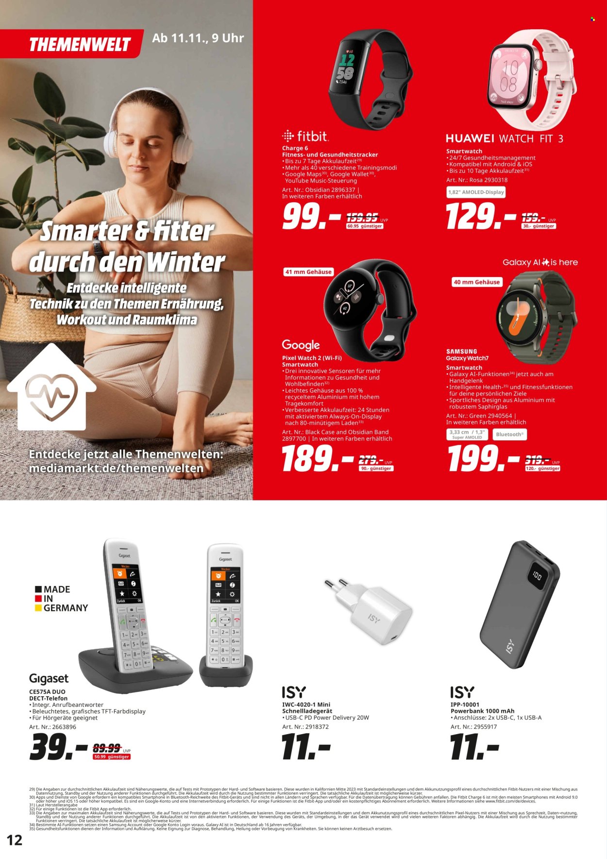 MediaMarkt Prospekte  - 12.11.2024 - 30.11.2024. Seite 12