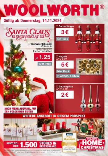 Prospekte Woolworth - 14.11.2024 - 23.11.2024.