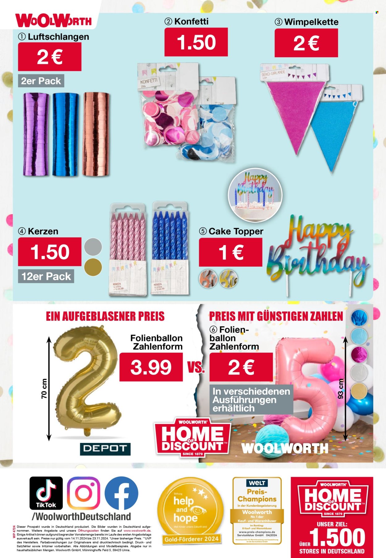 Woolworth Prospekte  - 14.11.2024 - 23.11.2024. Seite 28