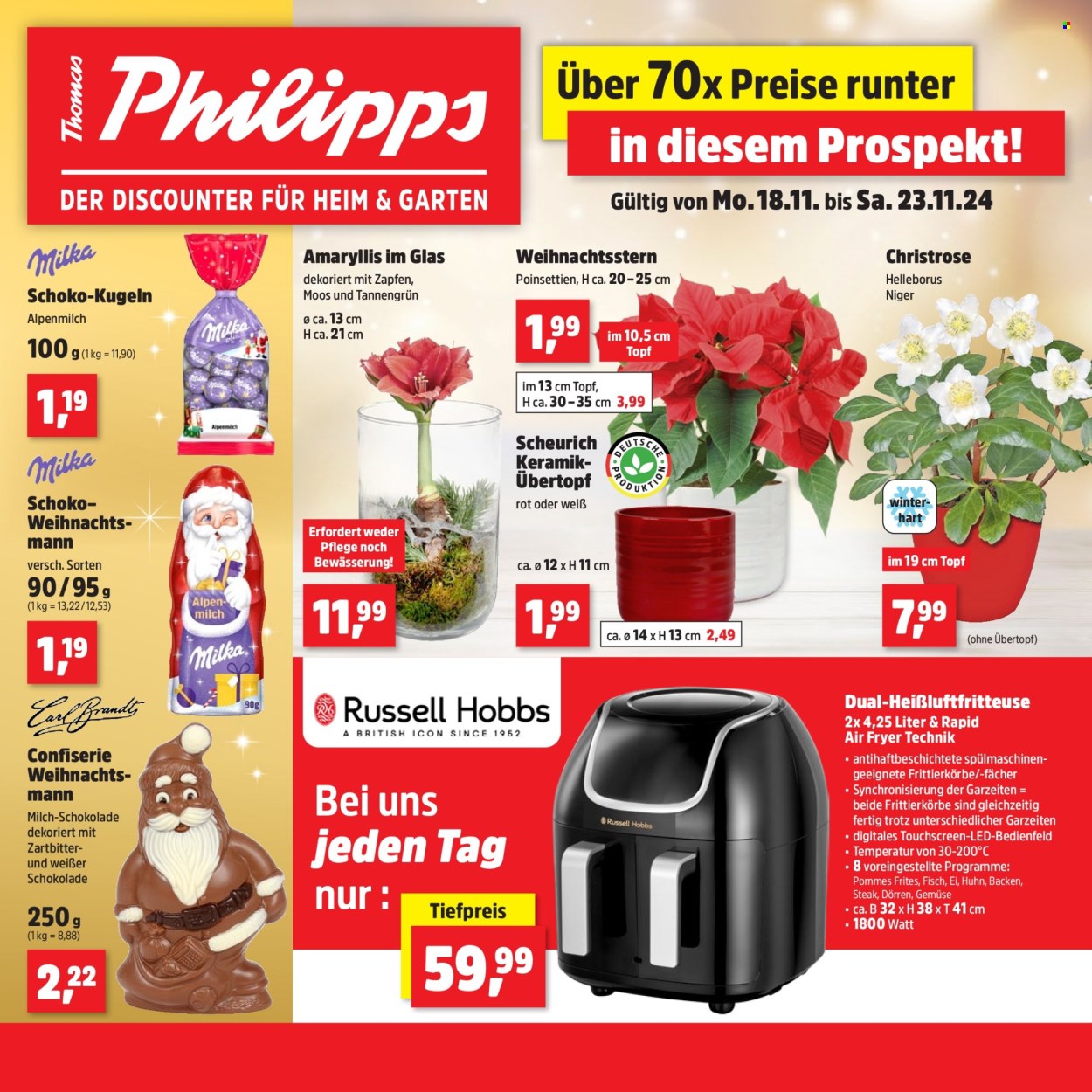 Thomas Philipps Prospekte  - 18.11.2024 - 23.11.2024. Seite 1