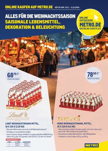 Prospekte Metro - 14.11.2024 - 11.12.2024.