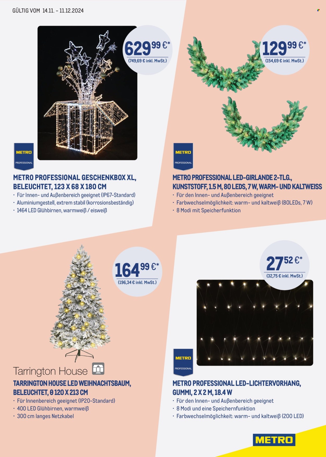 Metro Prospekte  - 14.11.2024 - 11.12.2024. Seite 5