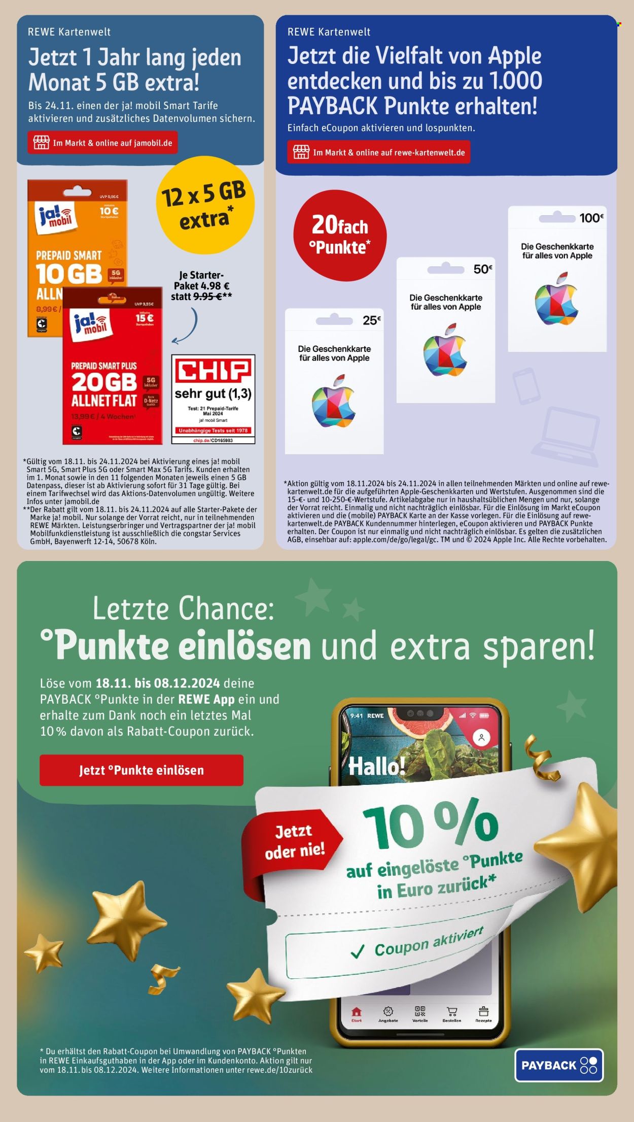 Leták REWE - 18.11.2024 - 23.11.2024. Strana 19