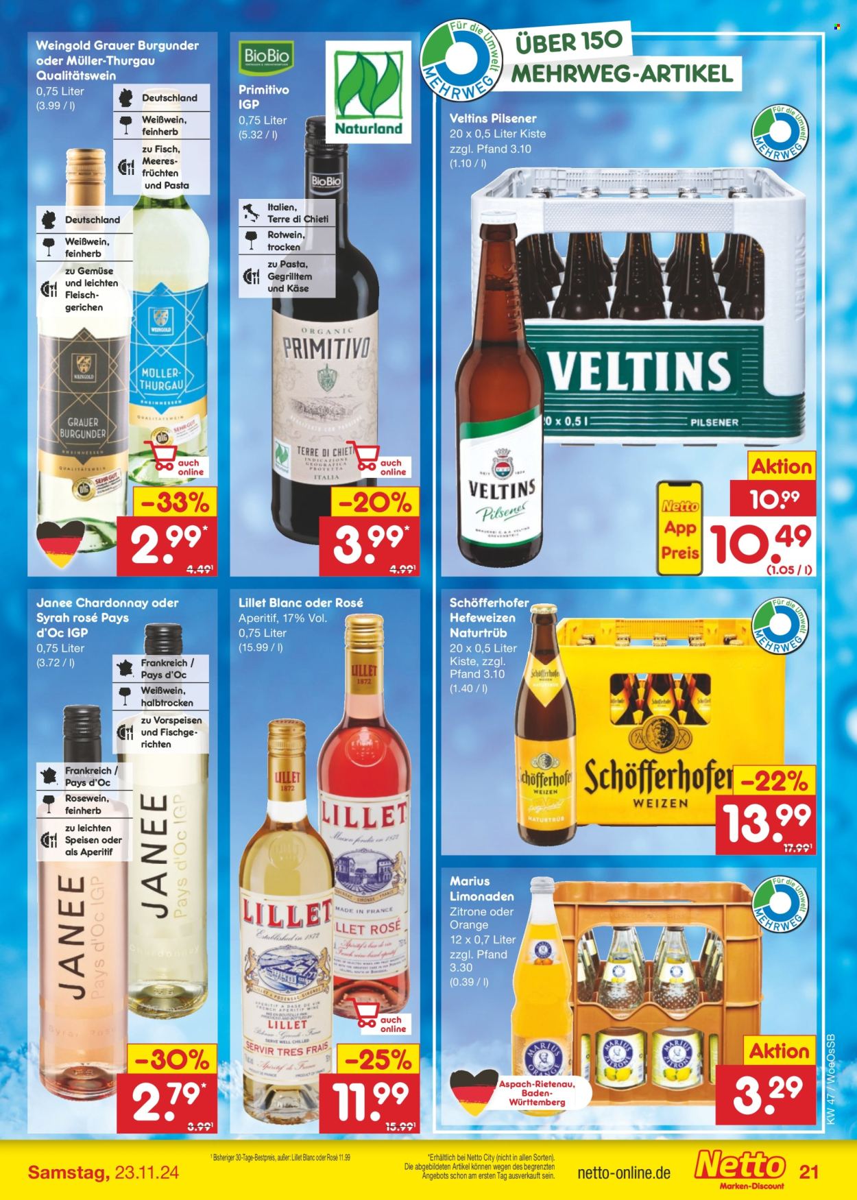 Netto Marken-Discount Prospekte  - 18.11.2024 - 23.11.2024. Seite 26