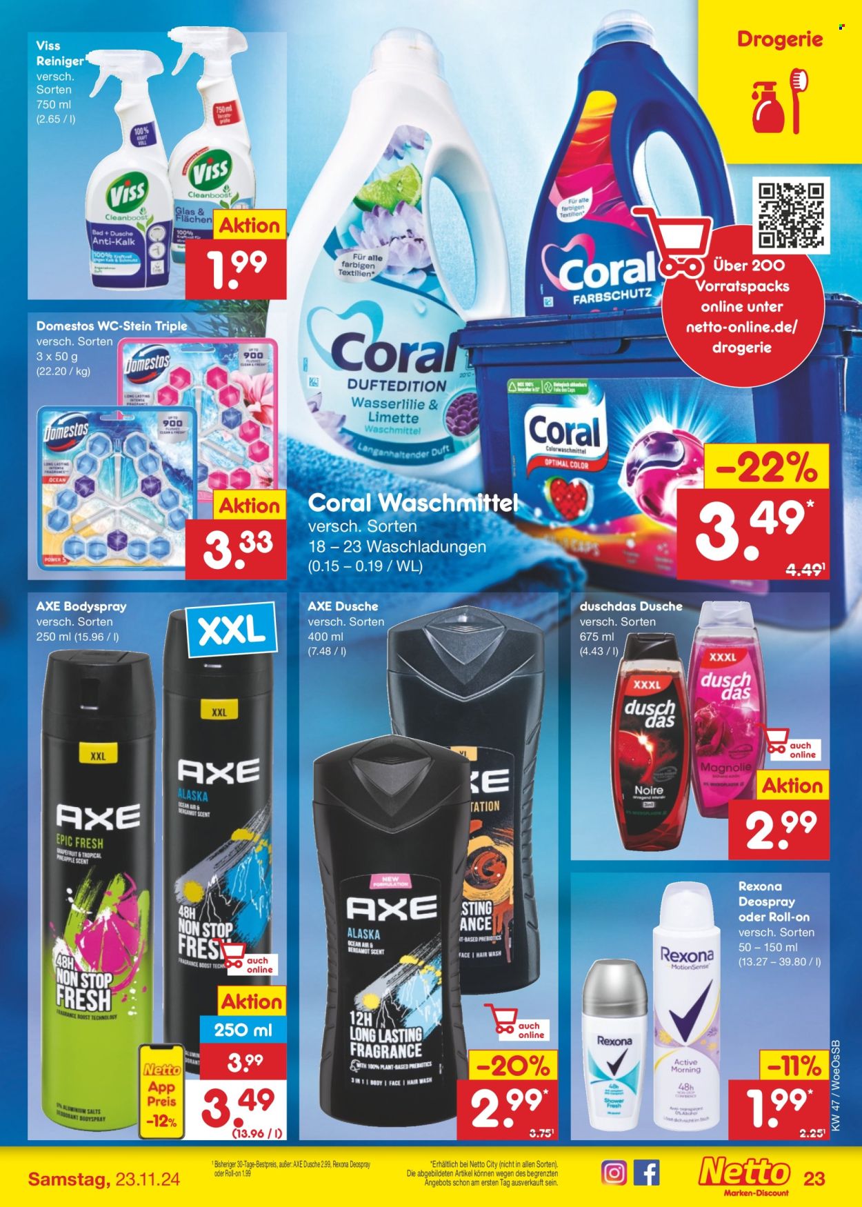 Netto Marken-Discount Prospekte  - 18.11.2024 - 23.11.2024. Seite 28