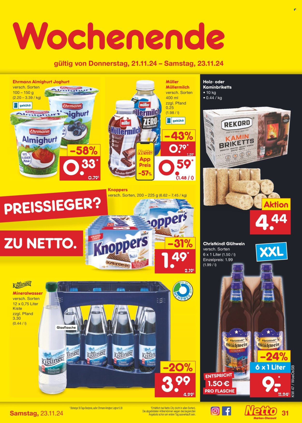 Netto Marken-Discount Prospekte  - 18.11.2024 - 23.11.2024. Seite 39