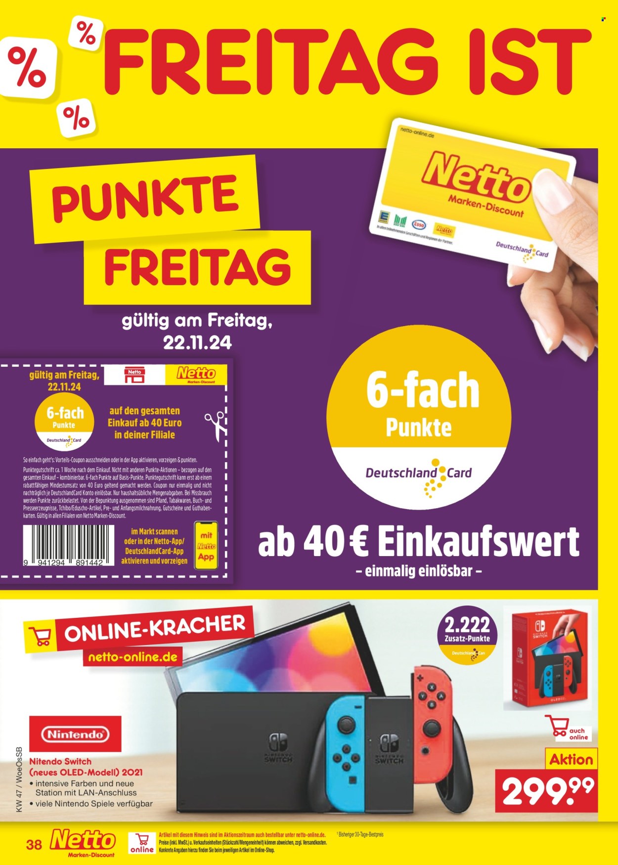 Netto Marken-Discount Prospekte  - 18.11.2024 - 23.11.2024. Seite 46