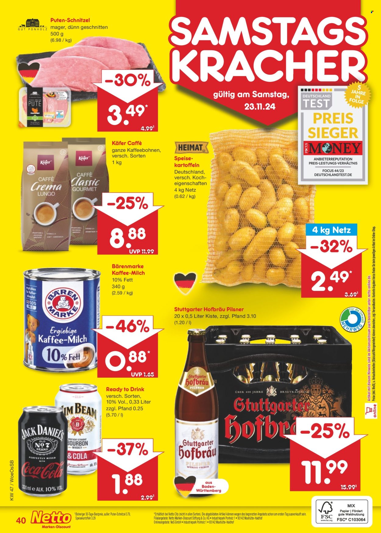 Netto Marken-Discount Prospekte  - 18.11.2024 - 23.11.2024. Seite 48