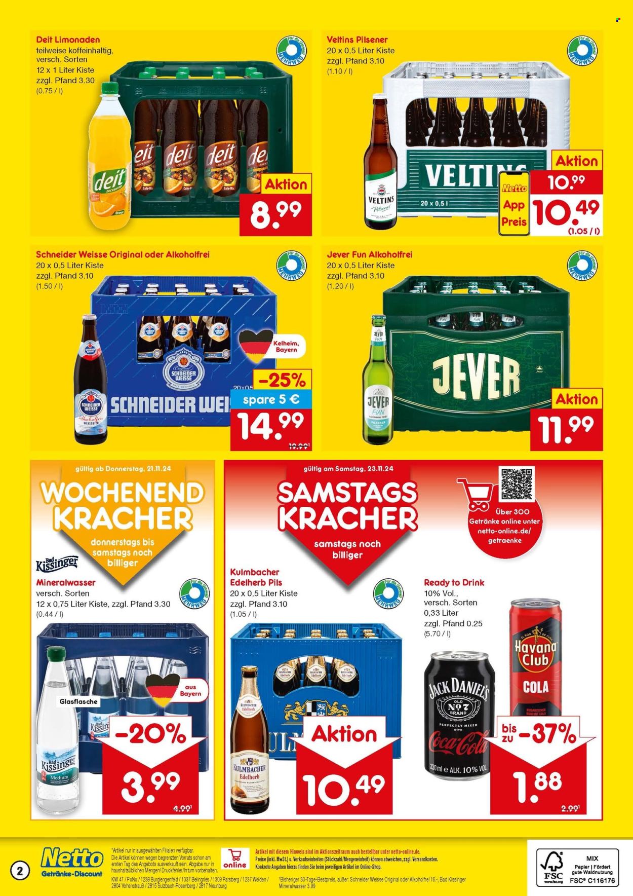 Netto Marken-Discount Prospekte  - 18.11.2024 - 23.11.2024. Seite 2