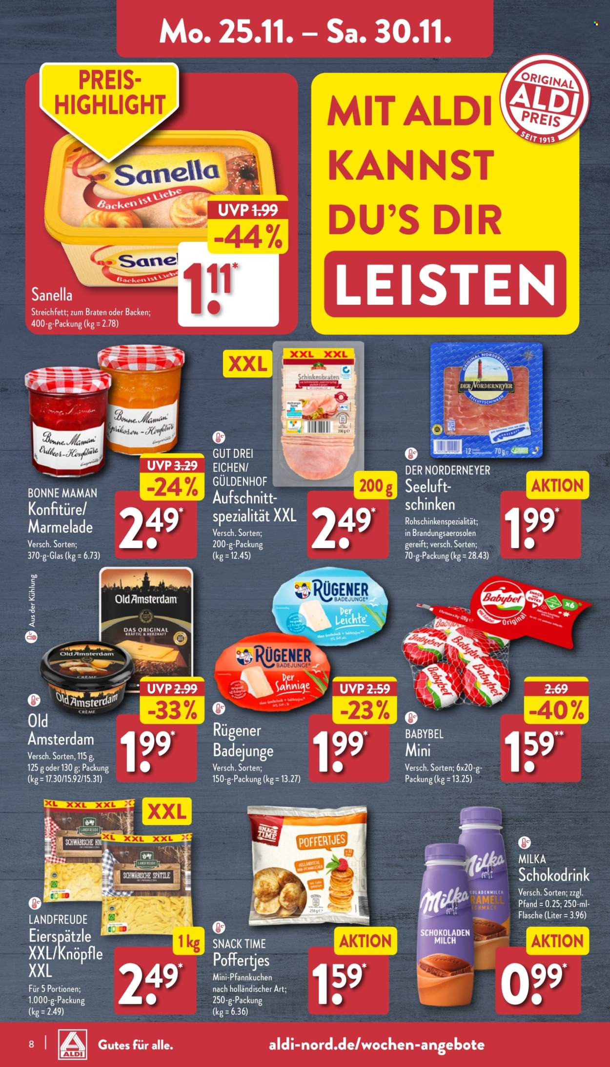 ALDI Nord Prospekte  - 25.11.2024 - 30.11.2024. Seite 8