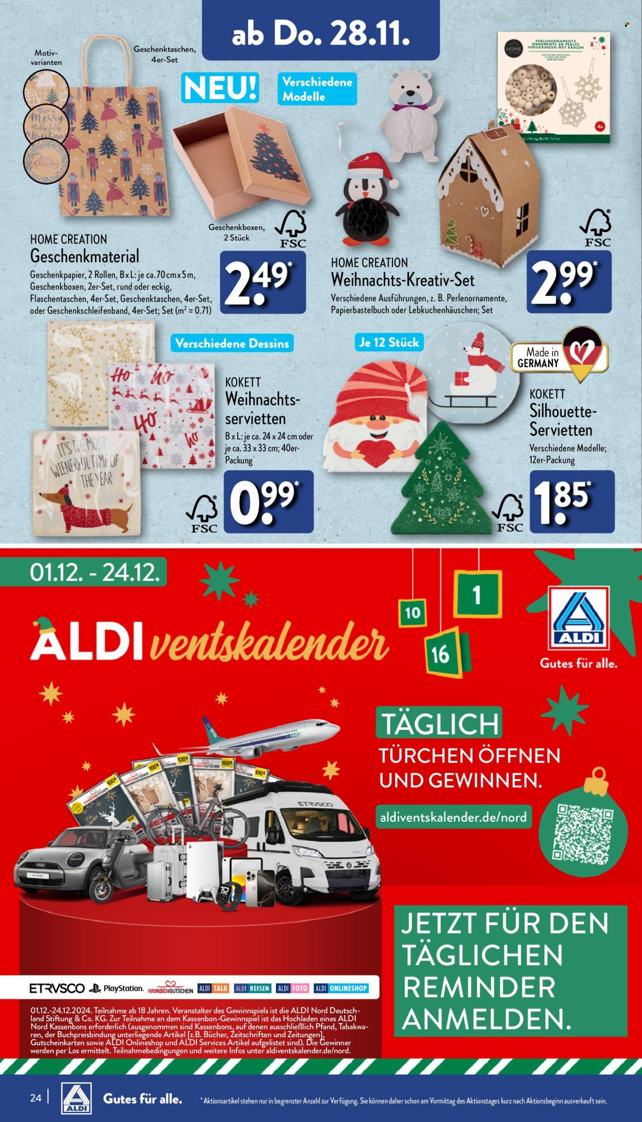 ALDI Nord Prospekte  - 25.11.2024 - 30.11.2024. Seite 24