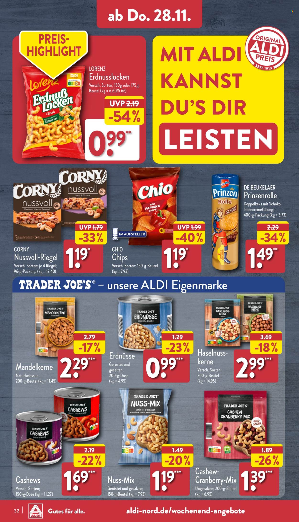 ALDI Nord Prospekte  - 25.11.2024 - 30.11.2024. Seite 32