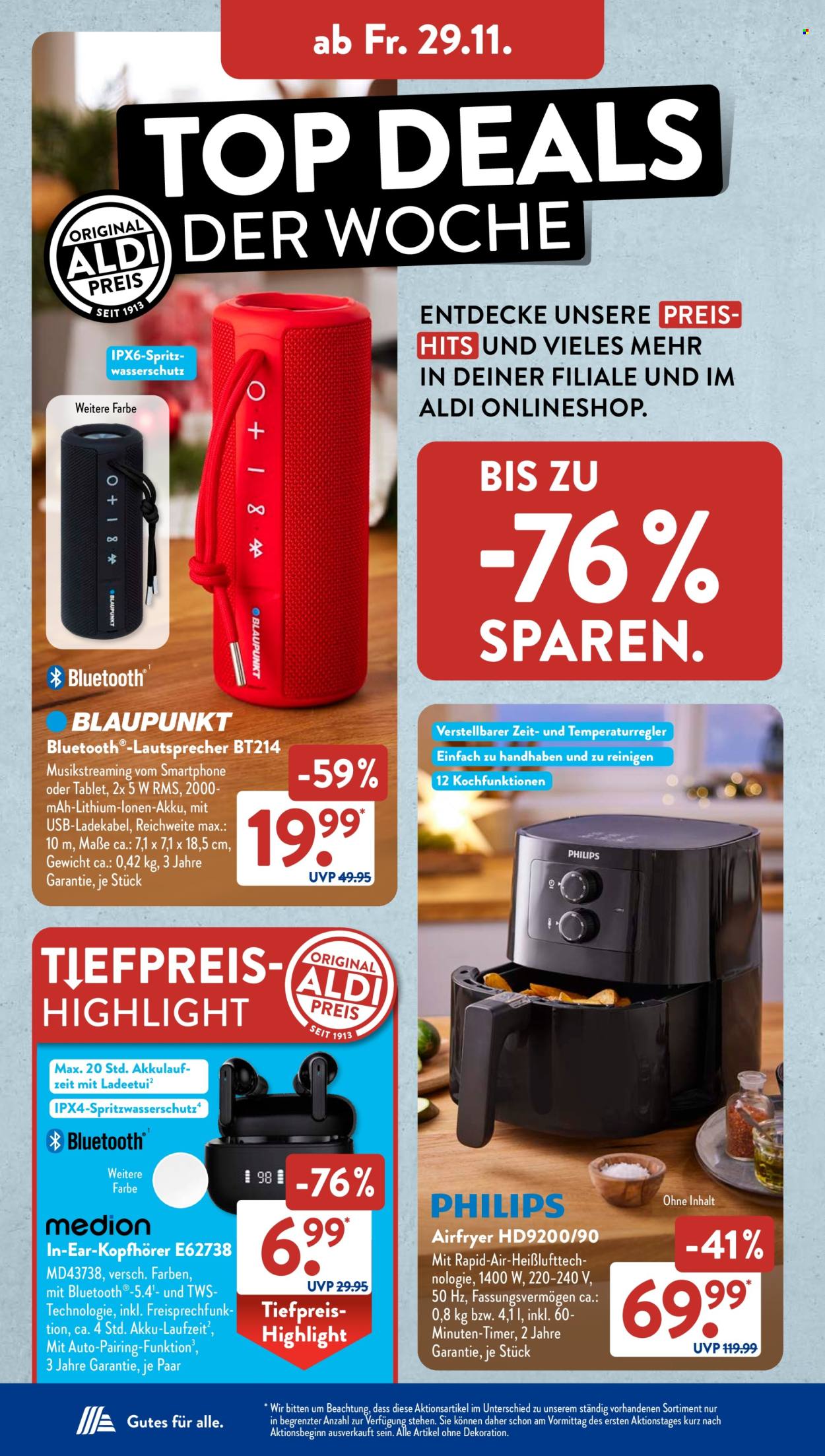 ALDI SÜD Prospekte  - 25.11.2024 - 30.11.2024. Seite 29