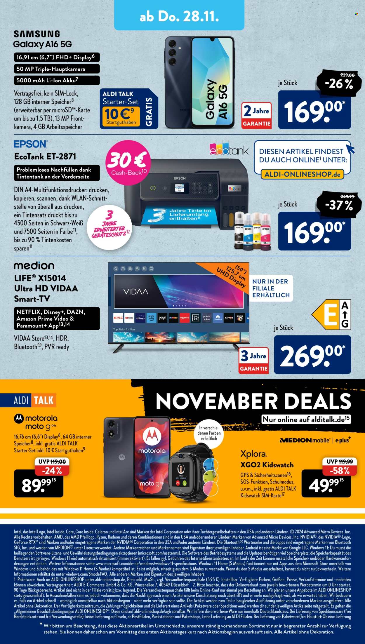 ALDI SÜD Prospekte  - 25.11.2024 - 30.11.2024. Seite 49