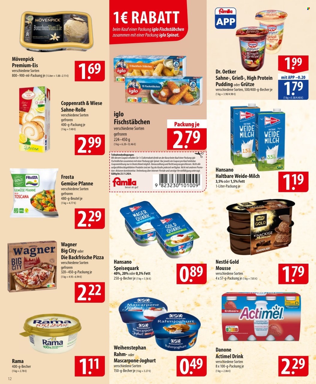 famila Prospekte  - 18.11.2024 - 23.11.2024. Seite 12