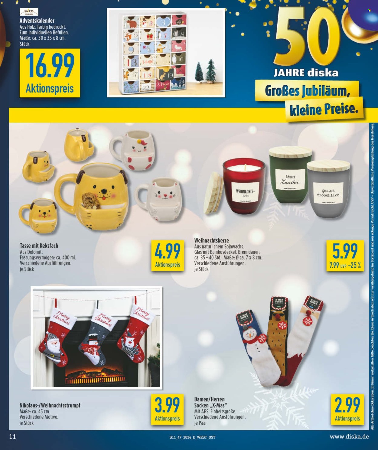 Diska Prospekte  - 18.11.2024 - 23.11.2024. Seite 13