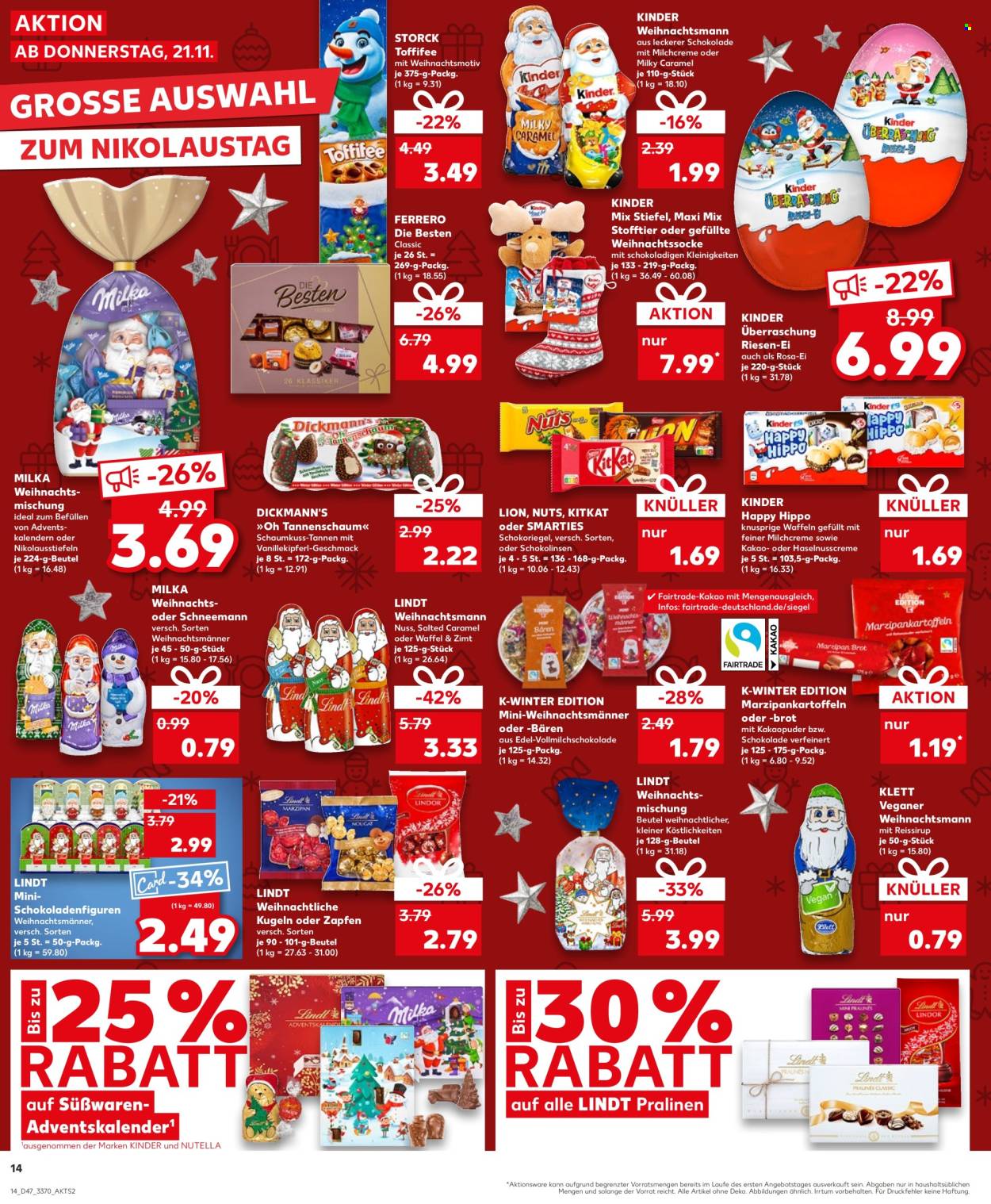 Kaufland Prospekte  - 21.11.2024 - 27.11.2024. Seite 14