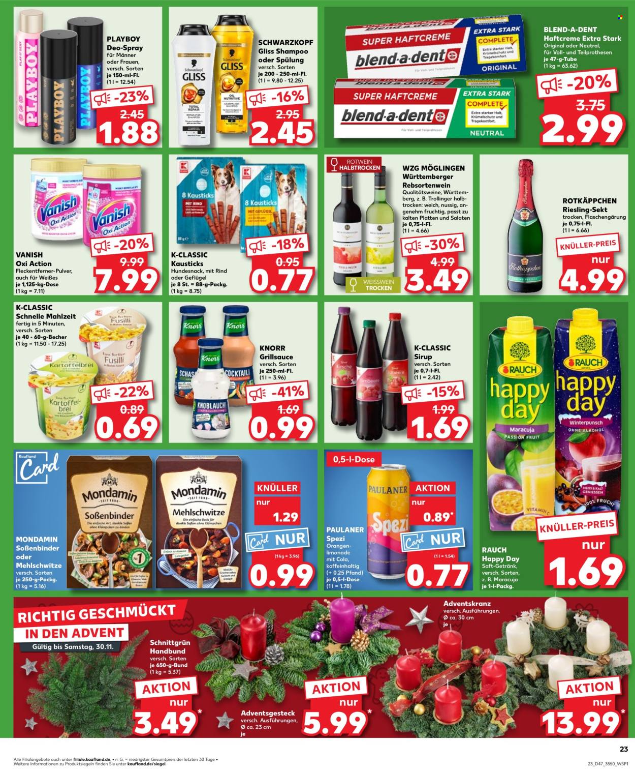 Kaufland Prospekte  - 21.11.2024 - 27.11.2024. Seite 23
