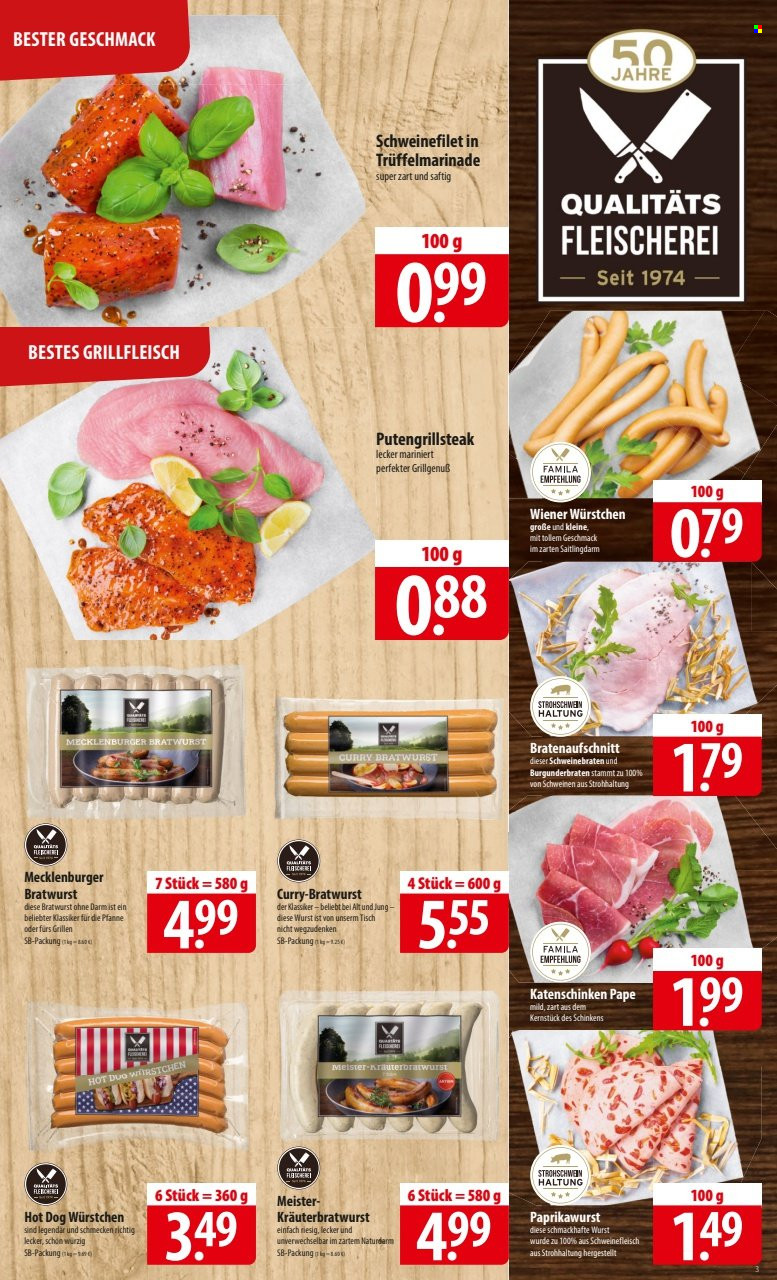 famila Prospekte  - 18.11.2024 - 23.11.2024. Seite 3