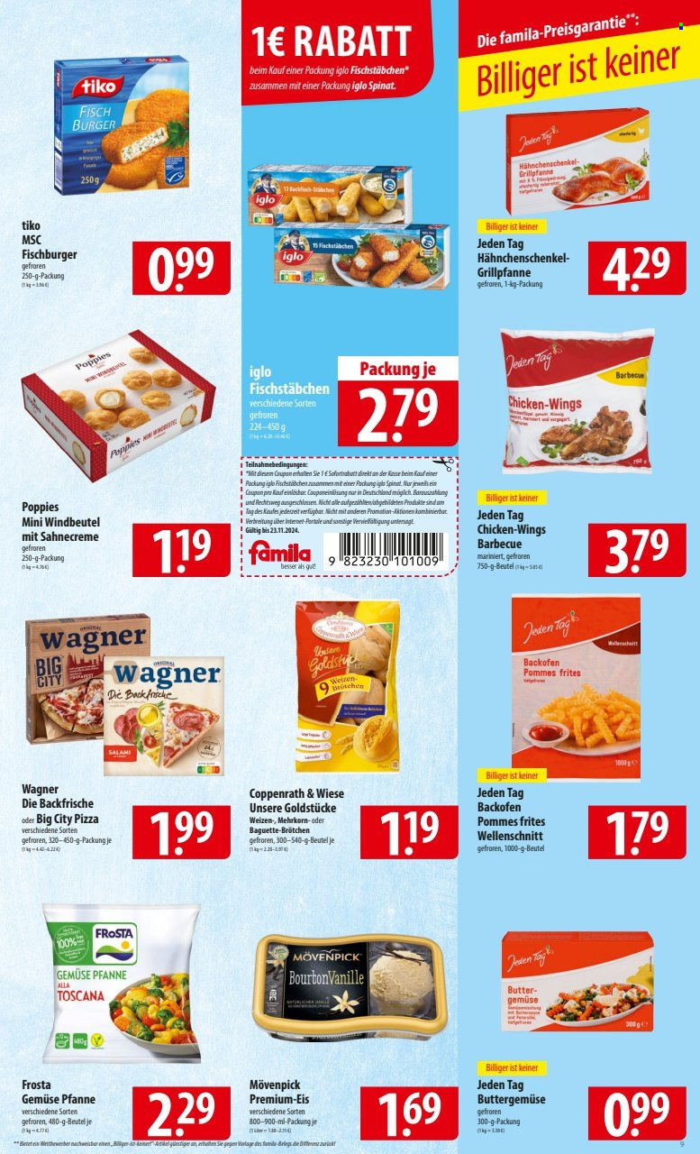 famila Prospekte  - 18.11.2024 - 23.11.2024. Seite 9