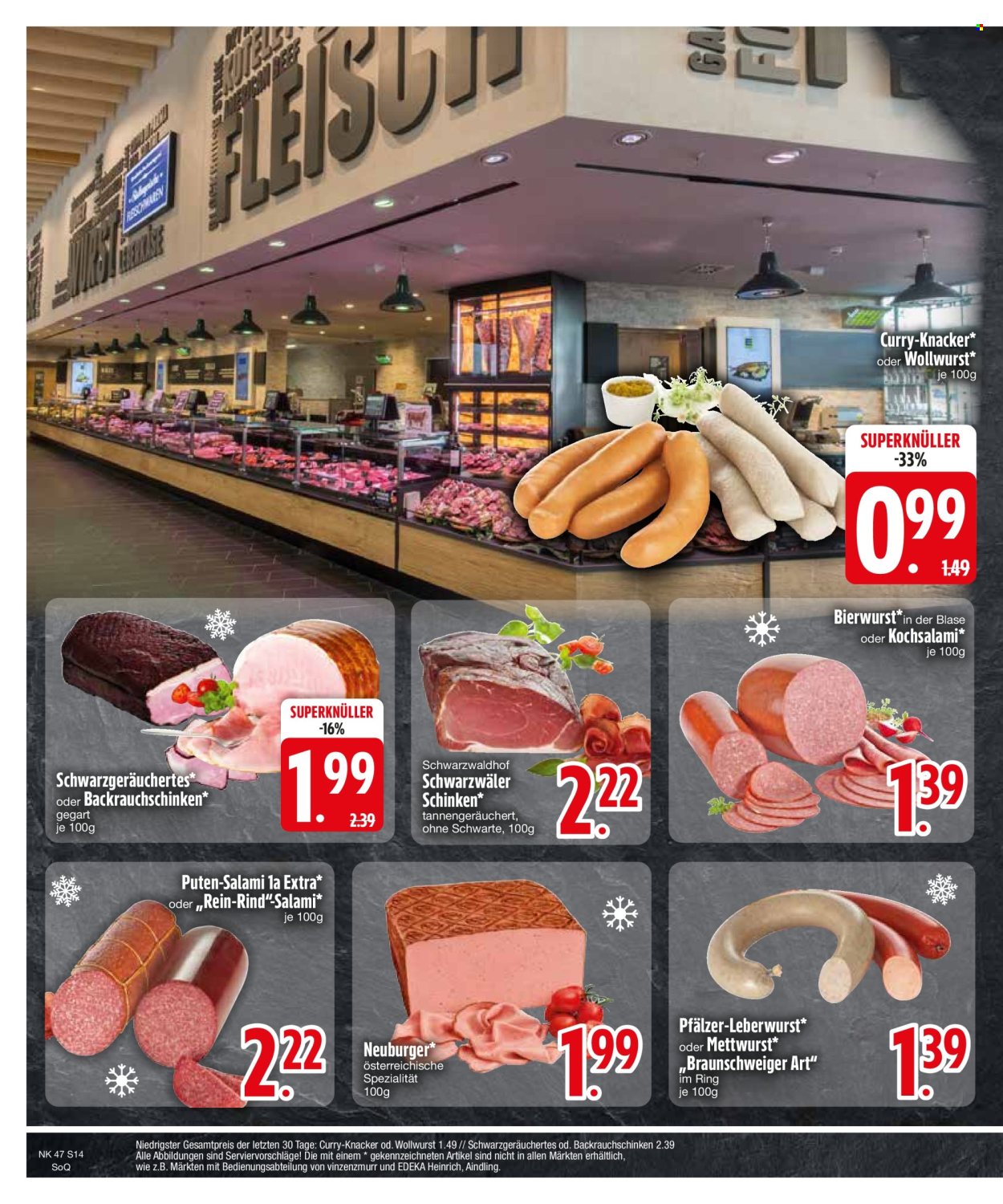 Edeka Prospekte  - 18.11.2024 - 23.11.2024. Seite 16