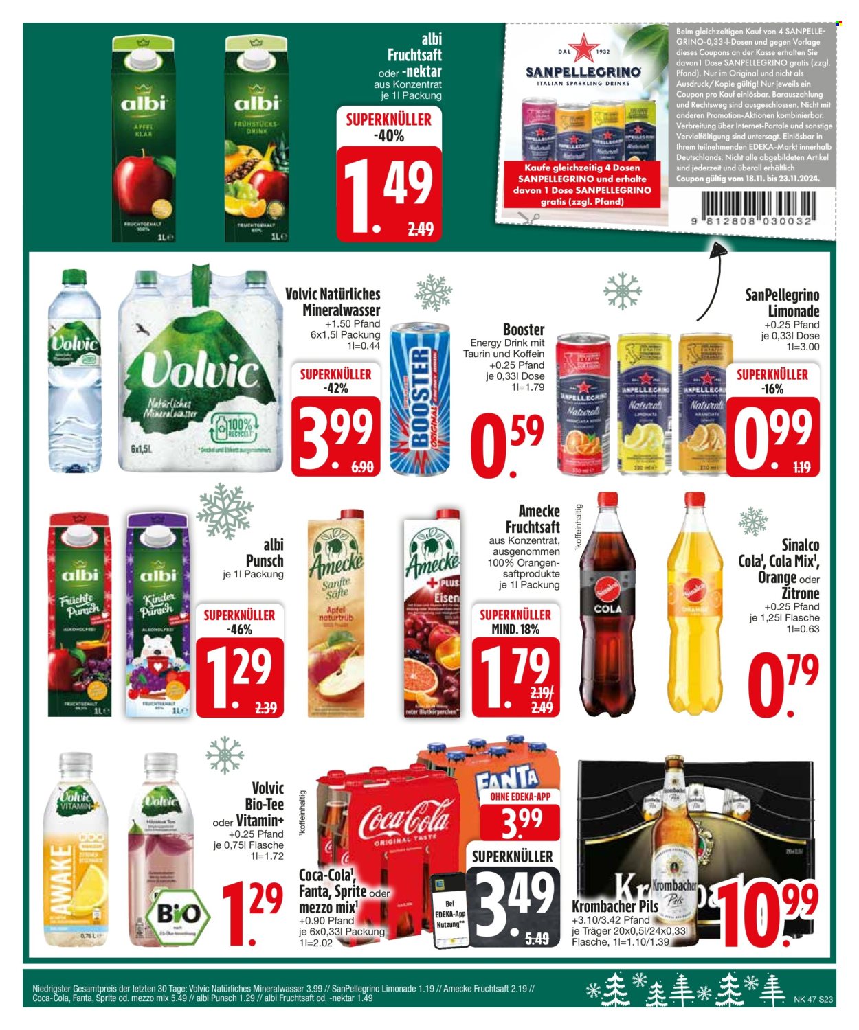 Edeka Prospekte  - 18.11.2024 - 23.11.2024. Seite 25