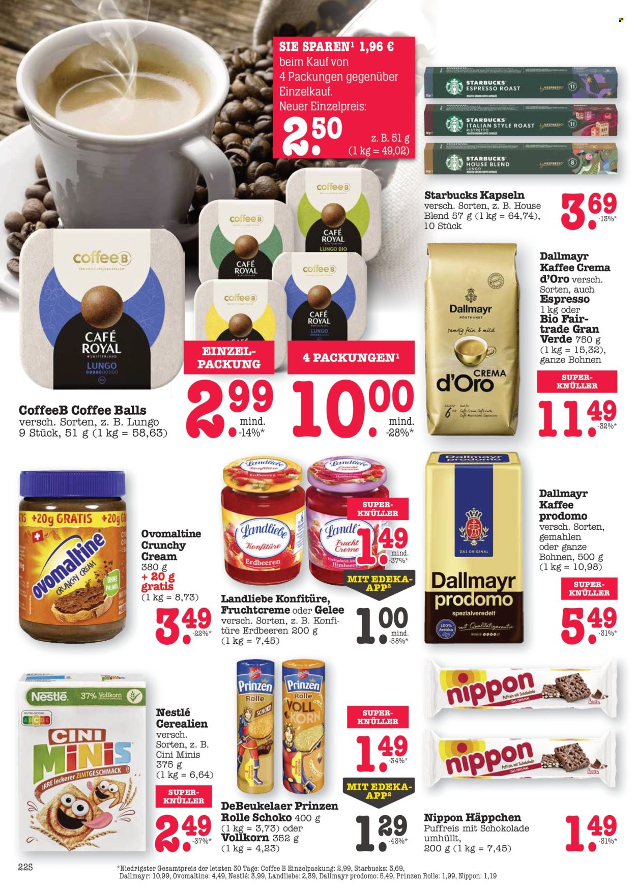Edeka Prospekte  - 18.11.2024 - 23.11.2024. Seite 22