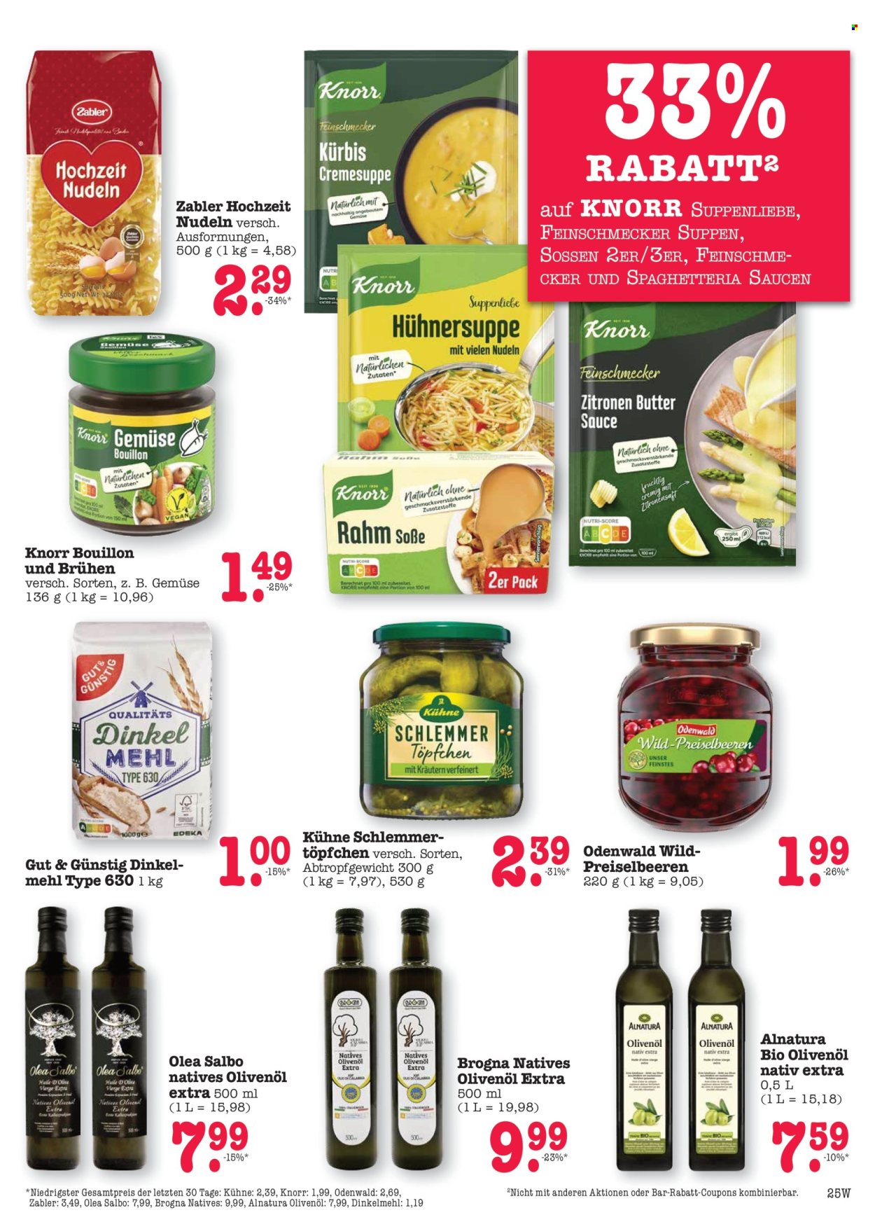 Edeka Prospekte  - 18.11.2024 - 23.11.2024. Seite 25