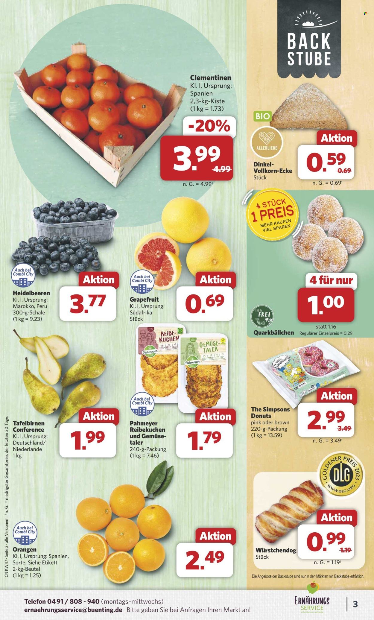 Combi Prospekte  - 18.11.2024 - 23.11.2024. Seite 3