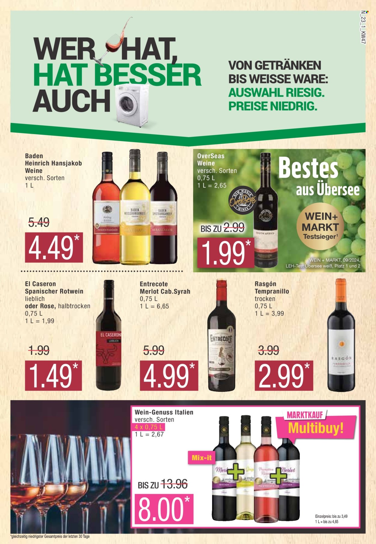 Marktkauf Prospekte  - 18.11.2024 - 23.11.2024. Seite 23